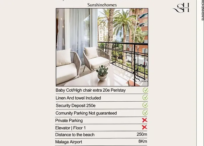 Perfect Stylish 1 Bedroom Getaway Torremolinos